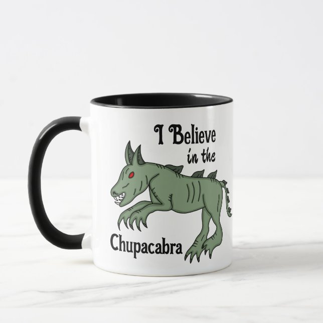 Taza Creo en Chupacabra (Izquierda)