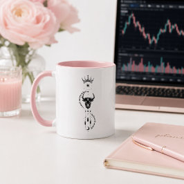 Taza Creo en mí mismo Diseño de símbolo de comerciante