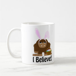 Taza ¡Creo! Pascua Bigfoot