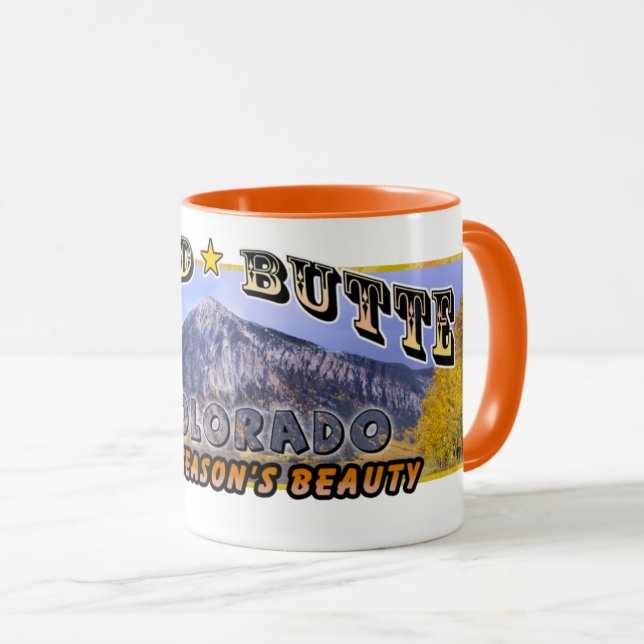 Taza Crested Butte, CO (Anverso derecho)