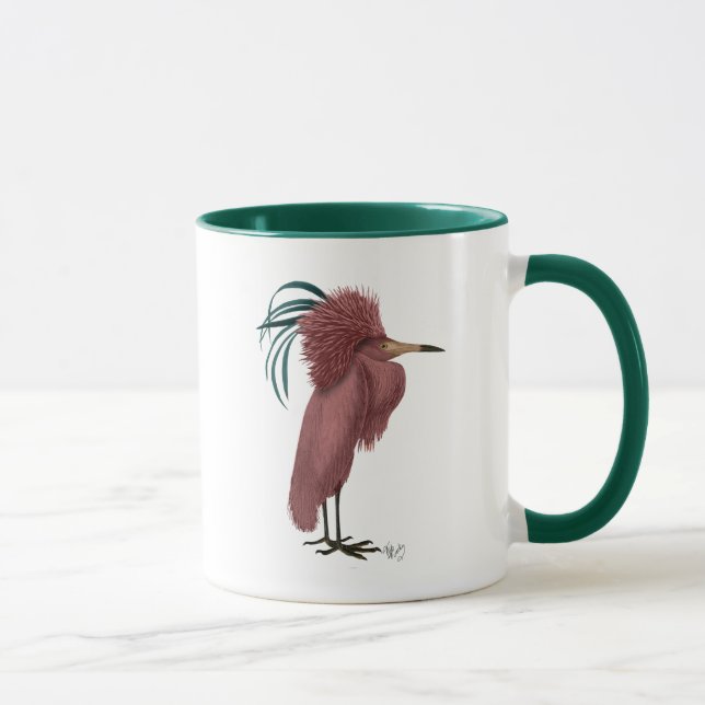 Taza Crested Marsala Bird (Derecha)