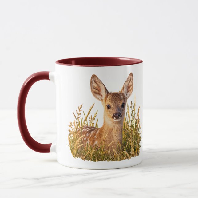 Taza Cria de corzo en hierba de prado (Izquierda)