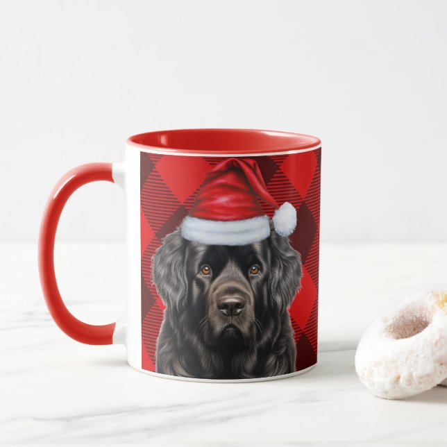 Taza Criada de búfalo en vacaciones de perro en Terrano (Con donut)