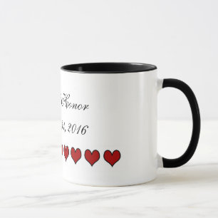 Taza Criada del honor el que se casa