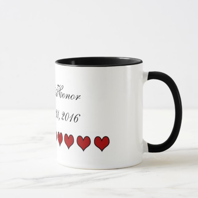 Taza Criada del honor el | que se casa (Derecha)