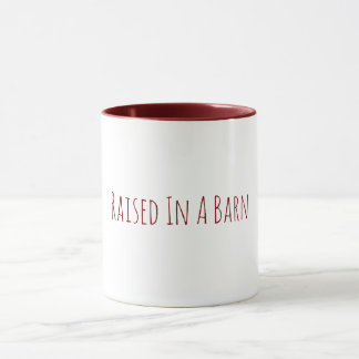 Taza Criado En Un Café De Barn