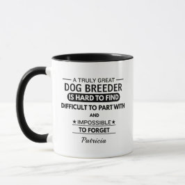 Taza Criador de Perros Personalizado