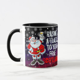 Taza Criando un vaso desde Escocia - Feliz Navidad