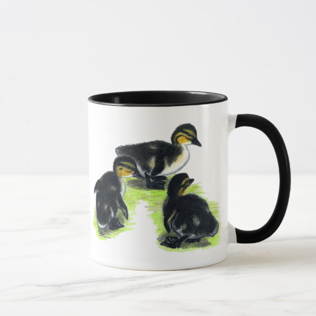 Taza Crías de ánade real (Derecha)