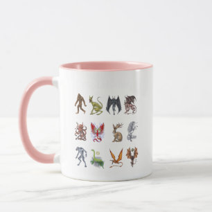 Taza Criaturas criptozoológicas