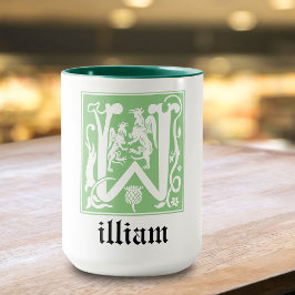 Taza Criaturas míticas del siglo XVI, capital decorativ