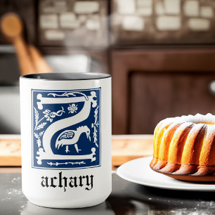 Taza Criaturas míticas del siglo XVI Capital decorativa