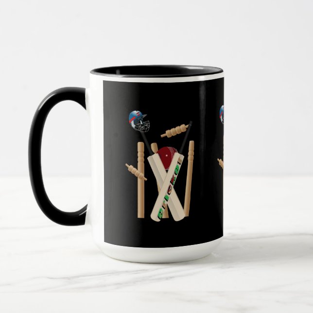 Taza Cricket El juego, (Izquierda)