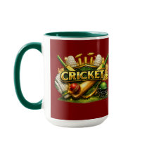 Taza Cricket Gold Emblem Sport Inspired Combo