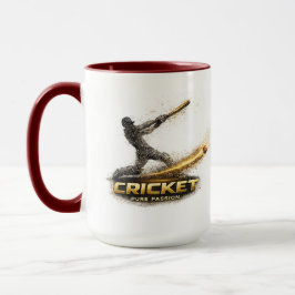 Taza Cricket Pure Passion Gold Motion Combo Mug