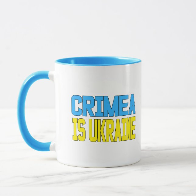 Taza Crimea es Ucrania (Izquierda)