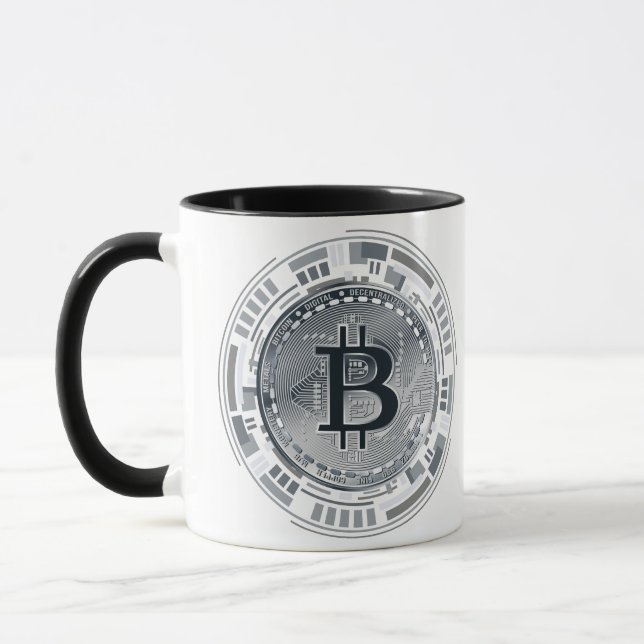 TAZA CRIPTOMONEDA BITCOIN (Izquierda)