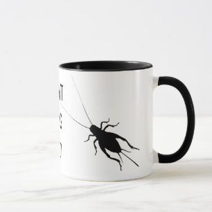 Taza Críquet negro