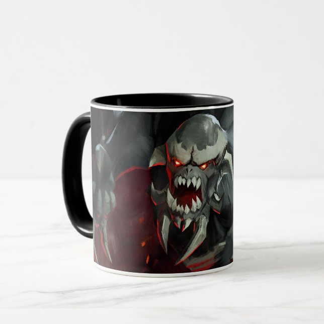 Taza Crisis infinita Ilustracion apocalíptico (Anverso izquierdo)