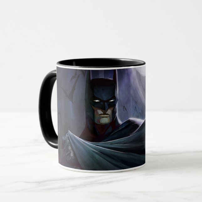 Taza Crisis infinita Ilustracion Batman (Anverso izquierdo)