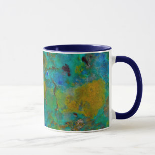 Taza Crisocola de Blue Cliff