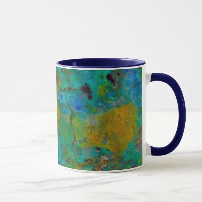 Taza Crisocolla azul (Derecha)
