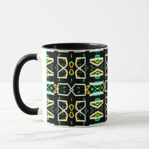 Taza Crístagos de radio Art Deco