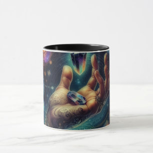 Taza Cristal Celestial en el Spacy de la Galaxia Palm