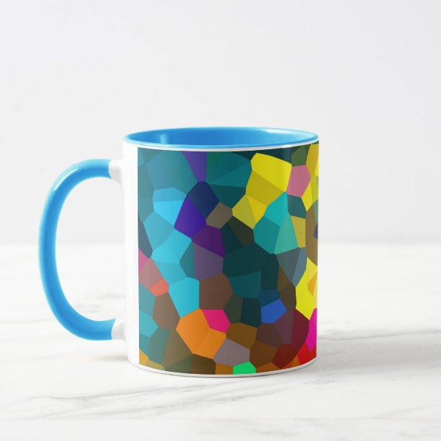 Taza Cristales de colores (Izquierda)