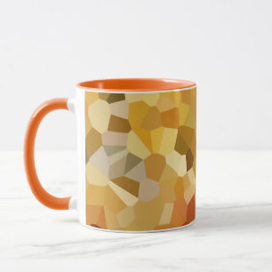 Taza Cristales de oro