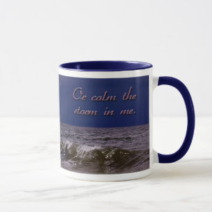 Taza cristiana del rezo