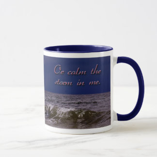 Taza cristiana del rezo