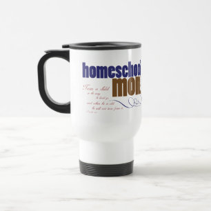Taza cristiana del viaje del homeschool - mamá de