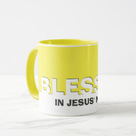 Taza Cristiano AZOTADO Amarillo