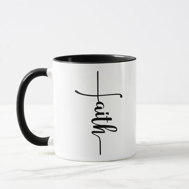Taza Cristiano de fe moderna (Izquierda)