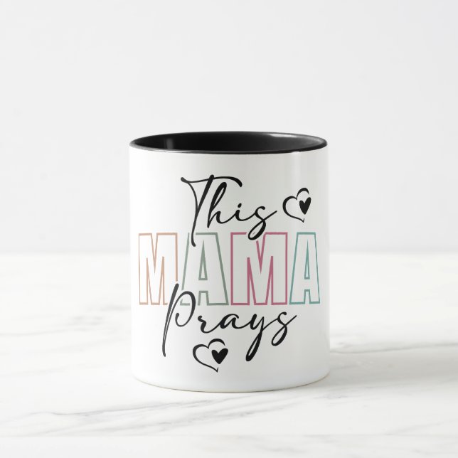 Taza Cristiano inspirador dice (Centro)