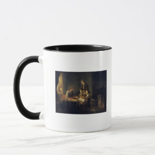 Taza Cristo en la casa de Martha y de Maria
