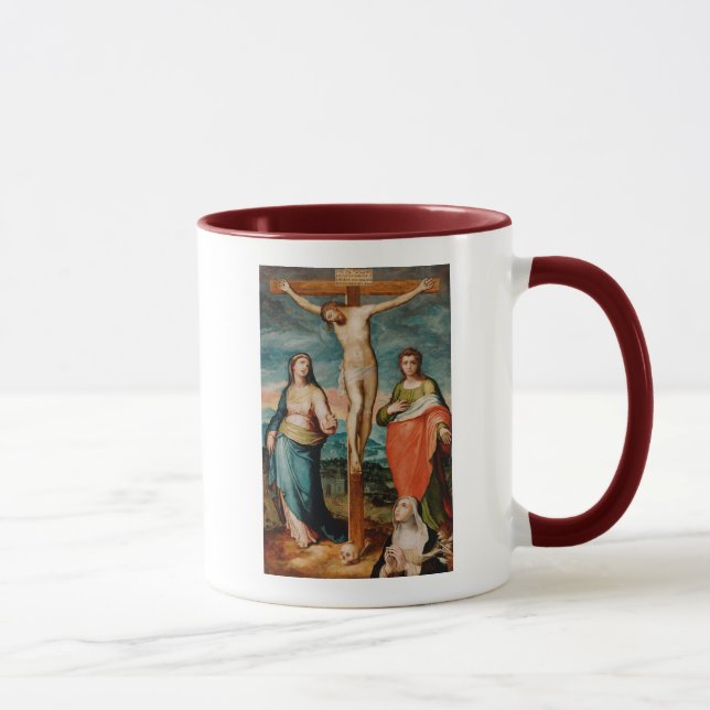 Taza Cristo en la cruz con los santos (Derecha)