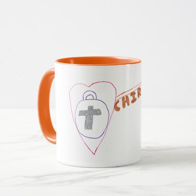 Taza Cristo es la clave de la música en coma (Anverso izquierdo)