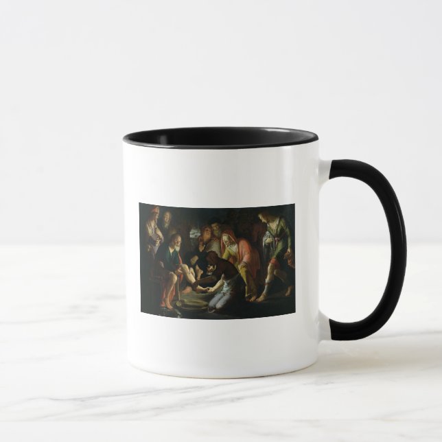 Taza Cristo que lava los pies de los discípulos, 1623 (Derecha)
