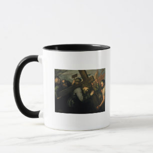Taza Cristo que lleva la cruz, 1635