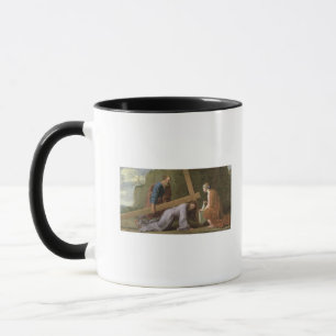 Taza Cristo que lleva la cruz, c.1651