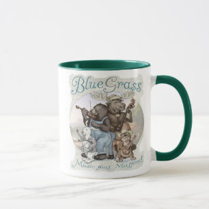 Taza Critters del Bluegrass por los estudios de Mudge