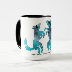 Taza Crooners de Coyote cantando canciones de amor en N