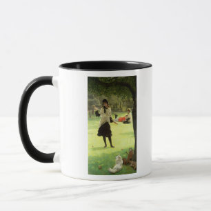 Taza Croquet de James Tissot el , c.1878