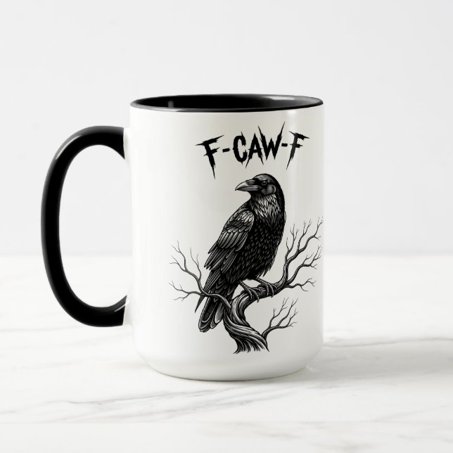 Taza Crow - F-Caw-F (Izquierda)