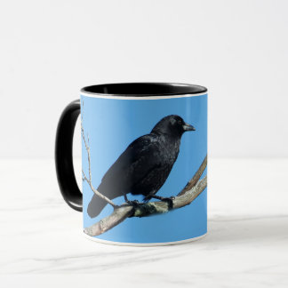 Taza Crow On Branch