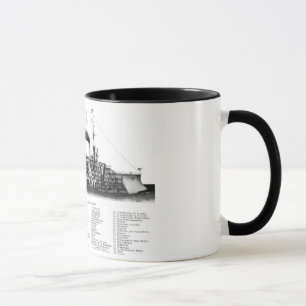 Taza Crucero acorazado alemán