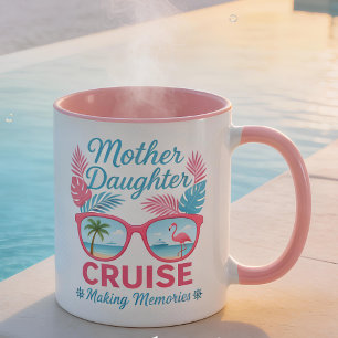 Taza Crucero de madre e hija creando recuerdos viaje
