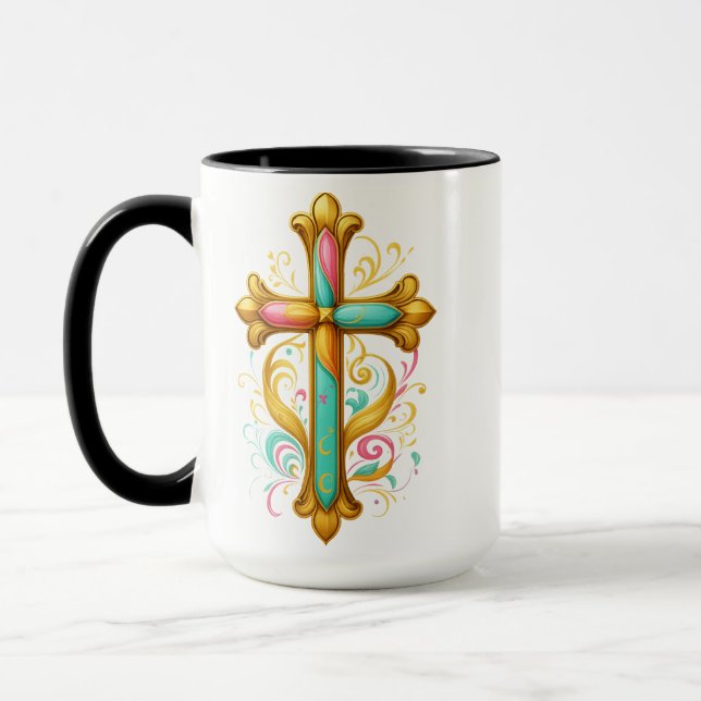 Taza Cruz de fe  (Izquierda)